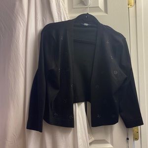 Tommy Hilfiger cropped sweater with pokadot details